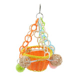 Maxbell Maxbell Bird Swing Toys Hammock Hanging Perch For Budgie Lovebirds Conures Bird Supplies