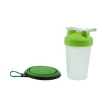 Maxbell Maxbell Portable 2 in 1 Dog Mug and Food Container with Collapsible Dog Bowl  green