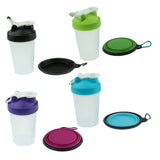 Maxbell Maxbell Portable 2 in 1 Dog Mug and Food Container with Collapsible Dog Bowl  green