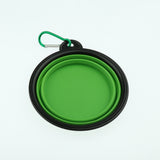 Maxbell Maxbell Portable 2 in 1 Dog Mug and Food Container with Collapsible Dog Bowl  green