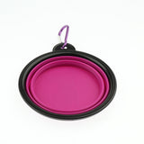 Maxbell Maxbell Portable 2 in 1 Dog Mug and Food Container with Collapsible Dog Bowl  purple