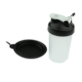 Maxbell Maxbell Portable 2 in 1 Dog Mug and Food Container with Collapsible Dog Bowl  black