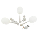 Maxbell Maxbell Mini Aquarium Float Ball Valve Water Level Control Float Valve Kit White