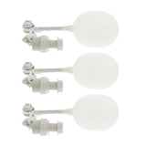 Maxbell Maxbell Mini Aquarium Float Ball Valve Water Level Control Float Valve Kit White