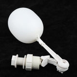 Maxbell Maxbell Mini Aquarium Float Ball Valve Water Level Control Float Valve Kit White