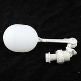Maxbell Maxbell Mini Aquarium Float Ball Valve Water Level Control Float Valve Kit White