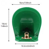 Maxbell 5 Pcs Automatic Water Bowl for Sheep Goat Piglet with Metal Valve Flow Valve