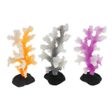 Maxbell Maxbell Glowing Coral Ornaments for Fish Tank Aquarium Decorations gray