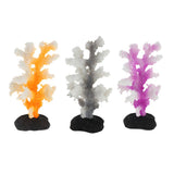 Maxbell Maxbell Glowing Coral Ornaments for Fish Tank Aquarium Decorations gray
