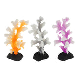 Maxbell Maxbell Glowing Coral Ornaments for Fish Tank Aquarium Decorations gray
