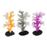 Maxbell Maxbell Glowing Coral Ornaments for Fish Tank Aquarium Decorations gray