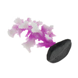 Maxbell Maxbell Glowing Coral Ornaments for Fish Tank Aquarium Decorations purple