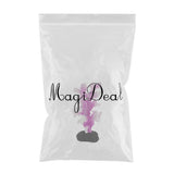 Maxbell Maxbell Glowing Coral Ornaments for Fish Tank Aquarium Decorations purple