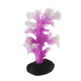 Maxbell Maxbell Glowing Coral Ornaments for Fish Tank Aquarium Decorations purple
