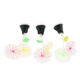 Maxbell Maxbell Silicone Lotus Leaf Mushroom for Aquarium Fish Tank Decoration A