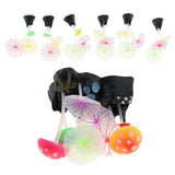 Maxbell Maxbell Silicone Lotus Leaf Mushroom for Aquarium Fish Tank Decoration A