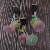 Maxbell Maxbell Silicone Lotus Leaf Mushroom for Aquarium Fish Tank Decoration A