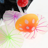 Maxbell Maxbell Silicone Lotus Leaf Mushroom for Aquarium Fish Tank Decoration B