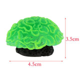 Maxbell Maxbell 1 Pc Glowing Luminous Aquarium Fish Tank Decoration Artificial Plant Green