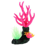 Maxbell Maxbell Aquarium Fish Tank Decoration Luminous Simulation Coral Red