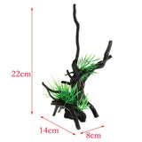 Maxbell Maxbell Aquatic Grass Artificial Tree Decor Grass for Home Fish Tank Small Grass