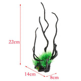 Maxbell Maxbell Aquatic Grass Artificial Tree Decor Grass for Home Fish Tank Large Grass