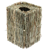 Maxbell Maxbell Folding Woven Grass House for Hamster Small Animals Cage Home Decor