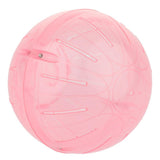 Maxbell Maxbell Hamster Crystal Running Ball Gerbil Rat Clear Plastic Exercise Ball pink