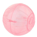 Maxbell Maxbell Hamster Crystal Running Ball Gerbil Rat Clear Plastic Exercise Ball pink