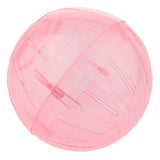 Maxbell Maxbell Hamster Crystal Running Ball Gerbil Rat Clear Plastic Exercise Ball pink