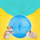 Maxbell Maxbell Hamster Crystal Running Ball Gerbil Rat Clear Plastic Exercise Ball pink