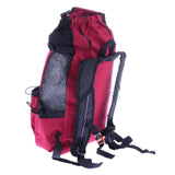 Maxbell Dog Cat Carrier Backpack for Small Dog Carrier Bike Hiking Outdoor  Red M