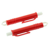 Maxbell Maxbell 2 Pack Tick Removal Tweezers Flea and Tick Remover for Dogs Puppies Red