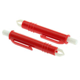 Maxbell Maxbell 2 Pack Tick Removal Tweezers Flea and Tick Remover for Dogs Puppies Red
