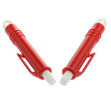 Maxbell Maxbell 2 Pack Tick Removal Tweezers Flea and Tick Remover for Dogs Puppies Red