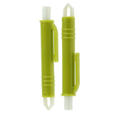 Maxbell Maxbell 2 Pack Tick Removal Tweezers Flea and Tick Remover for Dogs Puppies Green