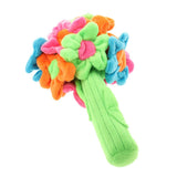 Maxbell Maxbell Colored Pet Dog Interactive Toy Plush Hyacinth Flower Ball Squeaky Sound Toy