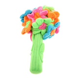 Maxbell Maxbell Colored Pet Dog Interactive Toy Plush Hyacinth Flower Ball Squeaky Sound Toy