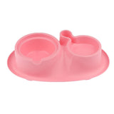 Maxbell Maxbell Pet cat and Dog Double Bowls Integrated Automatic Hydrating Food Bowl Pink