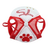 Maxbell Maxbell 1 Pc Pet Baseball Cap Summer Outdoor Sunbonnet Visor Cap for Cat Dog Red L