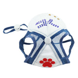 Maxbell Maxbell 1 Pc Pet Baseball Cap Summer Outdoor Sunbonnet Visor Cap for Cat Dog Blue L