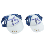 Maxbell Maxbell 1 Pc Pet Baseball Cap Summer Outdoor Sunbonnet Visor Cap for Cat Dog Blue XL