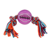 Maxbell Maxbell Pet Chew Toy Dog Round Ball with Rope Toy Puppy Teething Toys for Pet Dog