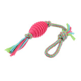 Maxbell Maxbell 1 Pc Dog Tug of War Rope Ball Handled Interactive Toy for Aggressive Chewers