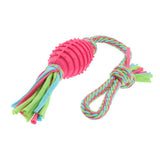 Maxbell Maxbell 1 Pc Dog Tug of War Rope Ball Handled Interactive Toy for Aggressive Chewers