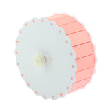 Maxbell Maxbell 1 Pc Small Pet Exercise Running Wheel Silent Quiet Spinner Roller Pink
