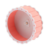 Maxbell Maxbell 1 Pc Small Pet Exercise Running Wheel Silent Quiet Spinner Roller Pink