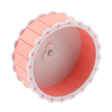 Maxbell Maxbell 1 Pc Small Pet Exercise Running Wheel Silent Quiet Spinner Roller Pink