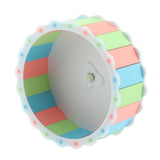 Maxbell Maxbell 1 Pc Small Pet Exercise Running Wheel Silent Quiet Spinner Roller Multicolor