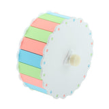 Maxbell Maxbell 1 Pc Small Pet Exercise Running Wheel Silent Quiet Spinner Roller Multicolor